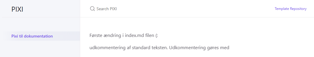 Titel og logo på siden